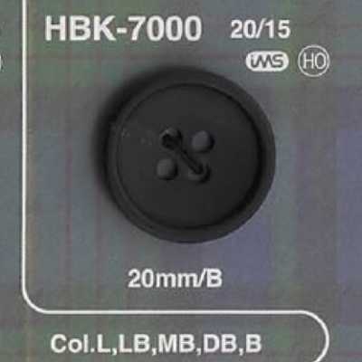 HBK7000 Botón de cuerno de búfalo auténtico de 4 agujeros