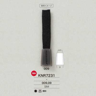 KNR7231 Extremo de cinta de resina de silicona Mirable