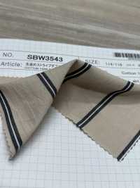 SBW3543 Procesamiento De Lavadora Doble Rayada Teñida Con Hilo[Fabrica Textil] SHIBAYA Foto secundaria