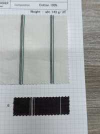 SBW3573 Taza De Algodón Orgánico A Rayas Con Acabado Lavable[Fabrica Textil] SHIBAYA Foto secundaria
