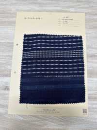 A-1697 Dobby índigo De Cuerda[Fabrica Textil] ARINOBE CO., LTD. Foto secundaria