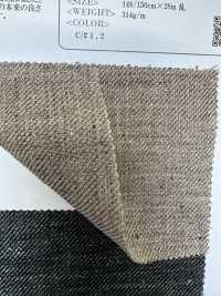 OA35446 25/1 LINO Tweed De Lino Aproximadamente[Fabrica Textil] Oharayaseni Foto secundaria