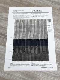 OA43585 Rayas de lino KIRISAME 40/1[Textiles / Telas] Oharayaseni Más fotos