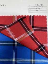 INDIA-421 Ikat[Fabrica Textil] ARINOBE CO., LTD. Foto secundaria