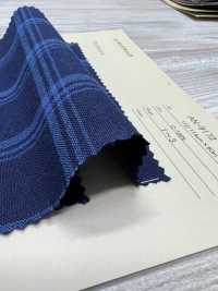 AN-9172 Cheque índigo[Fabrica Textil] ARINOBE CO., LTD. Foto secundaria