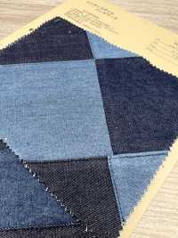 INDIA-2134 Patchwork De Mezclilla índigo[Fabrica Textil] ARINOBE CO., LTD. Foto secundaria