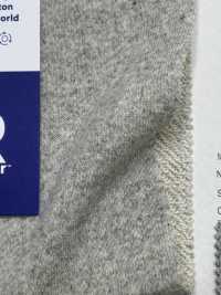 FJ940029 26/- F.EARTH Fleece P. Producto Teñido, Poco Blanqueado[Fabrica Textil] Fujisaki Textile Foto secundaria