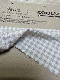 S6100 Seersucker De Punto COOLMAX®[Fabrica Textil] Fujisaki Textile Foto secundaria