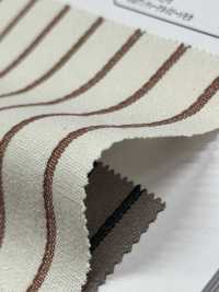 OM43601 Algodón Lino Raya Simple[Fabrica Textil] Oharayaseni Foto secundaria