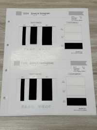 1034 Grosgrain Elástico[Cordón De Cinta De Cinta] Telala (Industria De Cintas Inoue) Subfoto