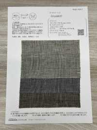 OA43657 Lino 40/1 Hilo TOP Smart Check[Fabrica Textil] Oharayaseni Foto secundaria