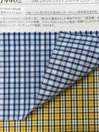 14402 Tela De Algodón 100/2 Transparente, Mini Tartán A Cuadros[Fabrica Textil] SUNWELL Subfoto