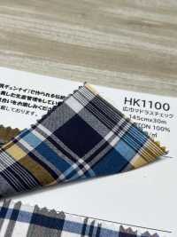 HK1100 Cuadros Madrás De Ancho Ancho[Fabrica Textil] KOYAMA Foto secundaria