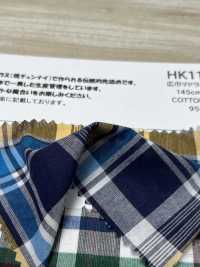 HK1100 Cuadros Madrás De Ancho Ancho[Fabrica Textil] KOYAMA Foto secundaria