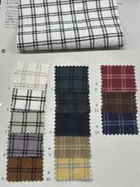 KB9003 Hilado De Lino/algodón Teñido Con Alfileres[Fabrica Textil] KOYAMA Subfoto