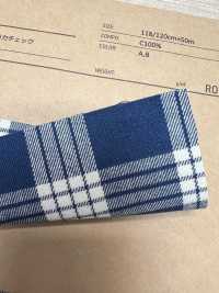 RR3012 Cuerda Indigo Pakara Check[Fabrica Textil] ROCAL Foto secundaria