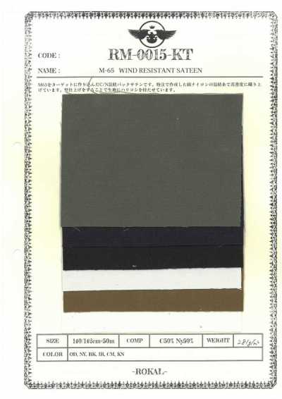 RM-0015-KT M65 satén reverso C/Ny