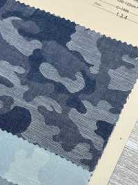 AN-9168 Jacquard De Camuflaje índigo[Fabrica Textil] ARINOBE CO., LTD. Foto secundaria