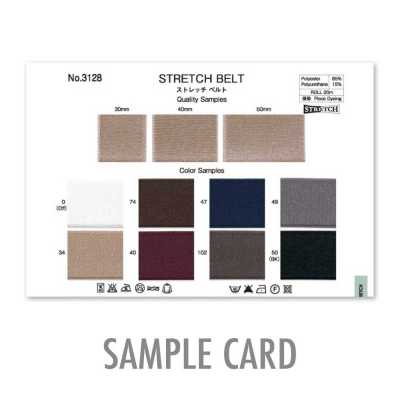 3128 Tarjeta de muestra