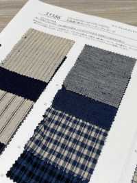 35386 Serie Loomstate Nep De Algodón/lino Teñido En Hilo[Fabrica Textil] SUNWELL Subfoto