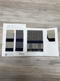 35386 Serie Loomstate Nep De Algodón/lino Teñido En Hilo[Fabrica Textil] SUNWELL Subfoto