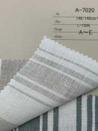 A-7020 Sarga Lino Europeo 3/1[Fabrica Textil] ARINOBE CO., LTD. Foto secundaria