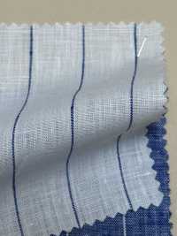 A-7024 Rayas De Lino Europeas[Fabrica Textil] ARINOBE CO., LTD. Foto secundaria