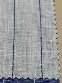 A-7024 Rayas De Lino Europeas[Fabrica Textil] ARINOBE CO., LTD. Foto secundaria