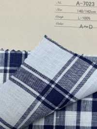 A-7023 Cuadro De Lino Europeo[Fabrica Textil] ARINOBE CO., LTD. Foto secundaria