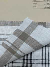 A-7022 Cuadro De Lino Europeo[Fabrica Textil] ARINOBE CO., LTD. Foto secundaria