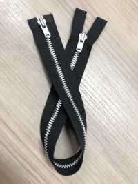 5-AL-CO-MR Separador Bidireccional De Cinta De Algodón WALDES Con Cremallera Vintage De Aluminio Tamaño 5 Sujetador Asahi Subfoto