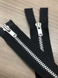 5-AL-CO-MR Separador Bidireccional De Cinta De Algodón WALDES Con Cremallera Vintage De Aluminio Tamaño 5 Sujetador Asahi Subfoto