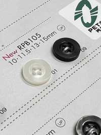 RPB105 Hecho En Japón, Botones De Resina PET Reciclado, 4 Agujeros[Botón] DAIYA BUTTON(DAIYA BUTTON) Subfoto