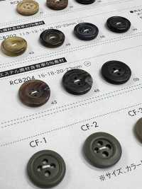 RCB204 Botón De 4 Agujeros Con Borde De Resina De Poliéster DAIYA BUTTON(DAIYA BUTTON) Subfoto