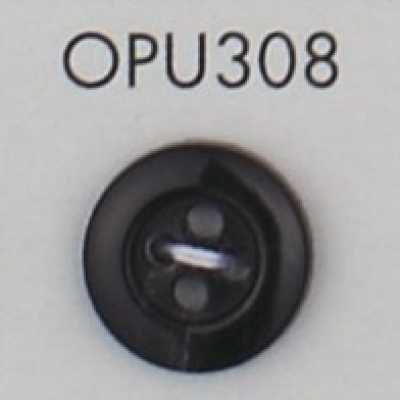 OPU308 Resina de poliéster estilo carey de 4 agujeros
