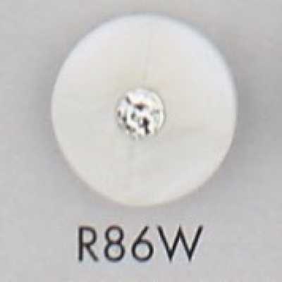 R86W Botón de resina de poliéster