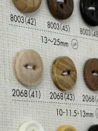 2068 Botón De Dos Agujeros Con Borde De Resina De Poliéster DAIYA BUTTON(DAIYA BUTTON) Subfoto