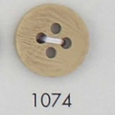 1074 Botón de resina de poliéster de 4 agujeros