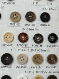 8005 Botón De 4 Agujeros Con Borde De Resina De Poliéster DAIYA BUTTON(DAIYA BUTTON) Subfoto