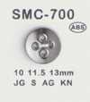 SMC-700 Botón pequeño de ABS, de 4 agujeros