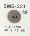 SMB-331 Botón pequeño de ABS, de 2 agujeros