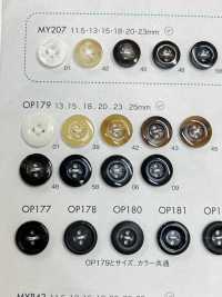 OP182 Botón De Resina De Poliéster De 4 Agujeros DAIYA BUTTON(DAIYA BUTTON) Subfoto