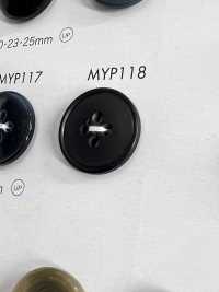 MYP118 Botón De 4 Agujeros Con Borde De Resina De Poliéster DAIYA BUTTON(DAIYA BUTTON) Subfoto