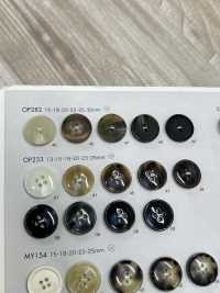 OP282 Botón De 4 Agujeros Estilo Búfalo De Resina De Poliéster DAIYA BUTTON(DAIYA BUTTON) Subfoto