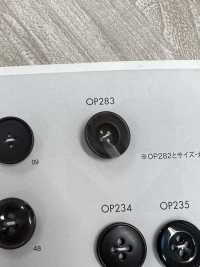 OP283 Botón De 4 Agujeros Estilo Búfalo De Resina De Poliéster DAIYA BUTTON(DAIYA BUTTON) Subfoto