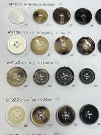 MY142 Botón De 4 Agujeros Estilo Búfalo De Resina De Poliéster DAIYA BUTTON(DAIYA BUTTON) Subfoto