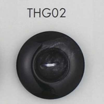 THG02 Botón de dos agujeros de resina de poliéster