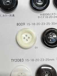 8009 Botón De Resina De Poliéster De 4 Agujeros DAIYA BUTTON(DAIYA BUTTON) Subfoto