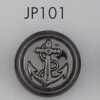 JP101 Botón de resina ABS chapado