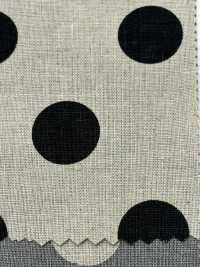 DOT-7100-3 Lino Loomstate Coin Dot[Fabrica Textil] HOKKOH Foto secundaria